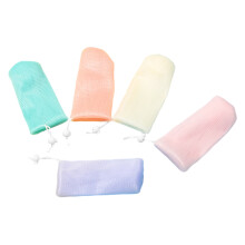 5Pcs Colored Mesh Soap Pouches Bar Soap Holders Exfoliating Shower Bag
