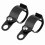 Motorcycle Turn Light Mount Bracket 2Pcs for 30-45mm Front Fork Scooter Black 14