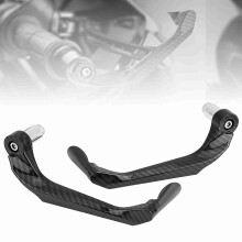 Motorcycle Levers Carbon Fiber with Guard Black High Strength & Style for Bikes