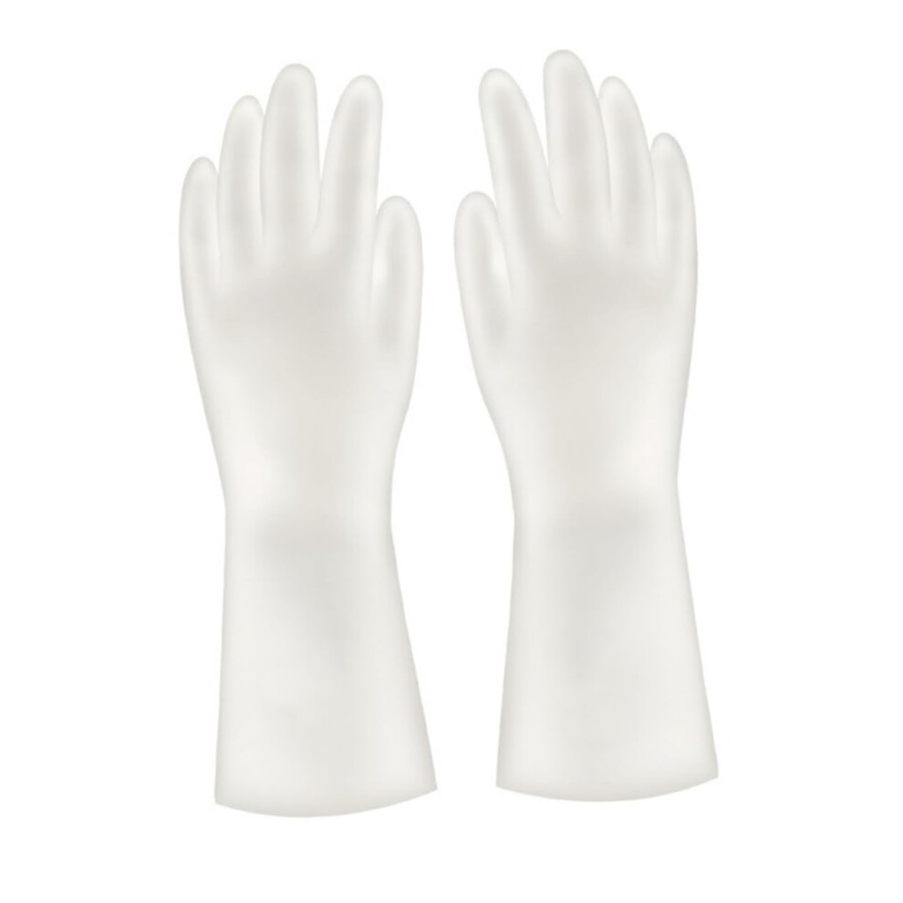 4 Pair Reusable Cleaning Gloves Waterproof Kitchen Gloves Plastic-Steel Protection For Toilet Home Laundry And Gardening-image-OPC-PKQT5V9-NEW