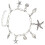 cavigliera boho decorativo per 11