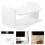 set a muro per router e dvd, flottante 6