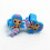 6 in PVC a forma sirena per bambini, come regali 9