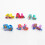 6 in PVC a forma sirena per bambini, come regali 4