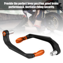 Orange Motorcycle Brake Clutch Levers Guard for 22mm Handlebar Protective Cover