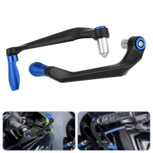Motorrad Bremse- und Kupplungshebel 22mm Aluminium Blau Paar für Motorräder & Scooters