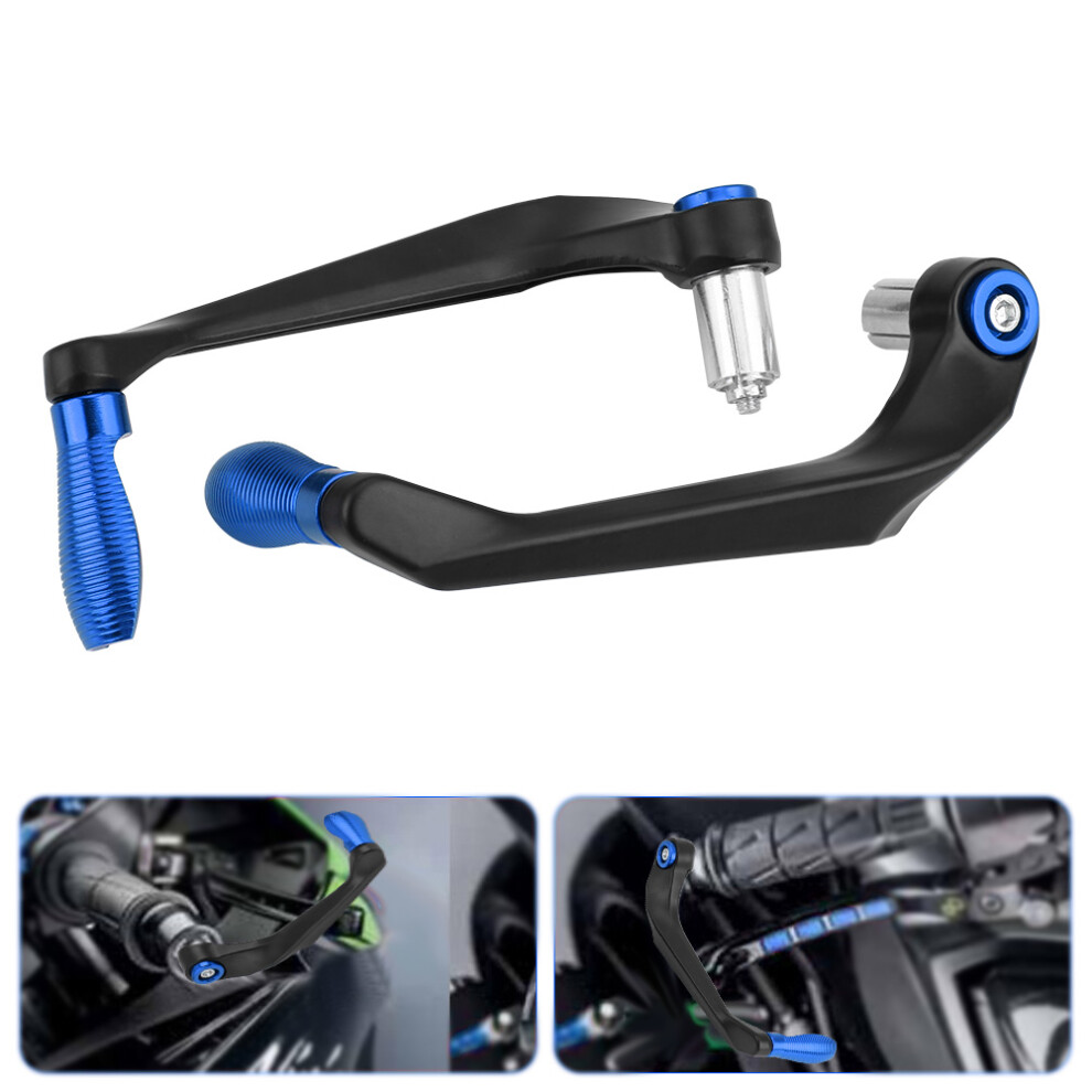 Motorcycle Brake Clutch Levers 22Mm 1 Pair Aluminum Durable Blue 9491351671598