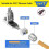 2 Pcs for Rj45 Cat7 Connectors Tool Free Shielded Toolless Modular 2