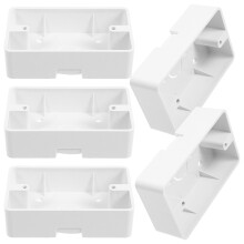 5 stuks wandmontage stopcontactdozen voor thuis, behuizing