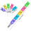 30 Stackable Pencils Plastic Bear Pencils Kids Stacking Pointed Pencils 5 in 1 Stacking Colored Pencils 2