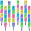 30 Stackable Pencils Plastic Bear Pencils Kids Stacking Pointed Pencils 5 in 1 Stacking Colored Pencils 1