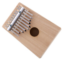 1 set duimpiano handbeschilderde muziekinstrumenten 10 geluiden