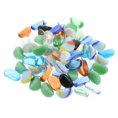 set verlichte aquariumstenen van visbak, gemengde kleuren