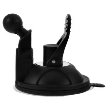 Cooling Fan Suction Cup Bracket Car Mount Adjustable Electric Fan Holder Universal Dashboard Window Mount Plastic Black