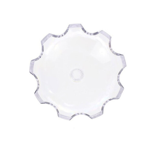 acrílico transparente para de camarão e