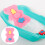 conjunto de tapete de banho para bebê com espuma 6