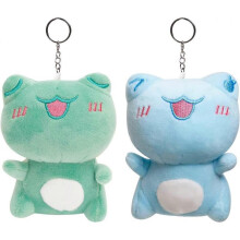 2 PACK Small Stuffed Animals 4.3 Inch Frog Plush Animal Toy