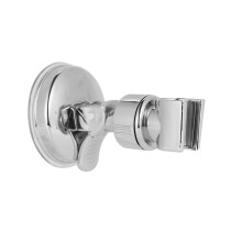 Shower Head Wall Mounted Adjustable Shower Bracket With Suction Cup For Home And Hotel Use Fits Most Shower Heads