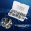 Inner Thread Self Tapping Inserts Set 50Pcs Stainless Steel Repair Tool Kit 7