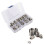 Inner Thread Self Tapping Inserts Set 50Pcs Stainless Steel Repair Tool Kit 5
