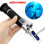 Automatic Temperature Compensation Salinity Refractometer 0-100 Ppt 1.000-1.070 Specific Gravity Seawater Aquarium ATC 4