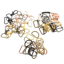 1 set drehbarer schnallen-d-ringe für rucksack und handtasche