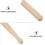 1 paio bacchette in legno acero 5A per batteria 9