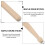 1 paio bacchette in legno acero 5A per batteria 10