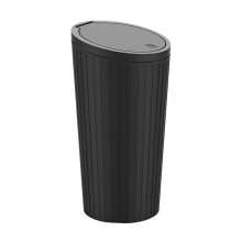 Car Trash Can For Mitsubishi Eclipse Cross (Facelift 2021) SUV With Lid, Foldable, Leakproof, Cup Holder Compatible