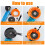 Drill Bit Sharpener For 2-13mm Bits Multi-Purpose Power Drill Grinding Tool 125mm Grinder 2
