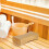 almofada para sauna sintético com de pescoço respirável 4
