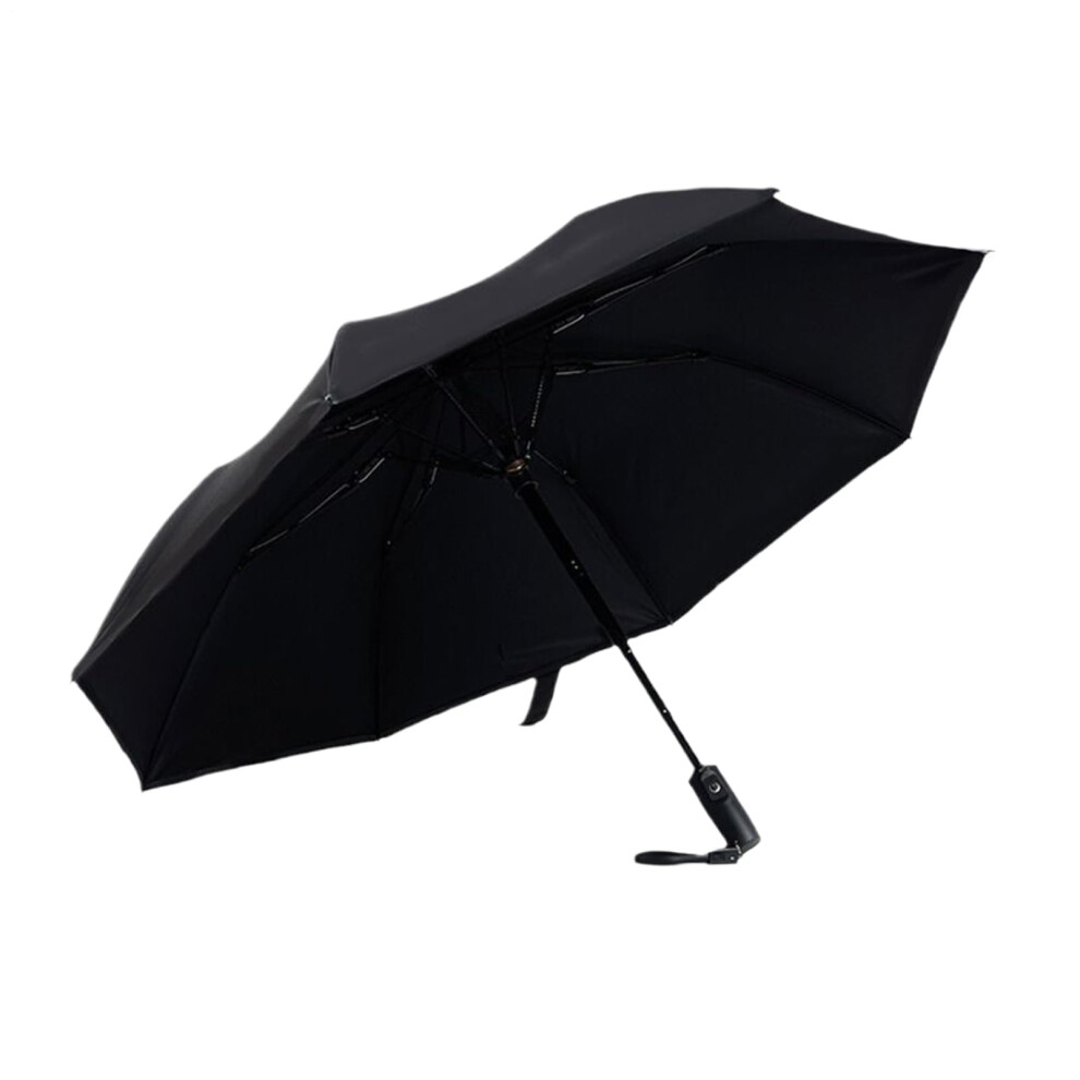 Solar Umbrella UV Protection Rechargeable Portable Canopy For Camping, Fishing, Sports, Events, Travel, Picnic Black-image-OPC-PKQV9RT-NEW