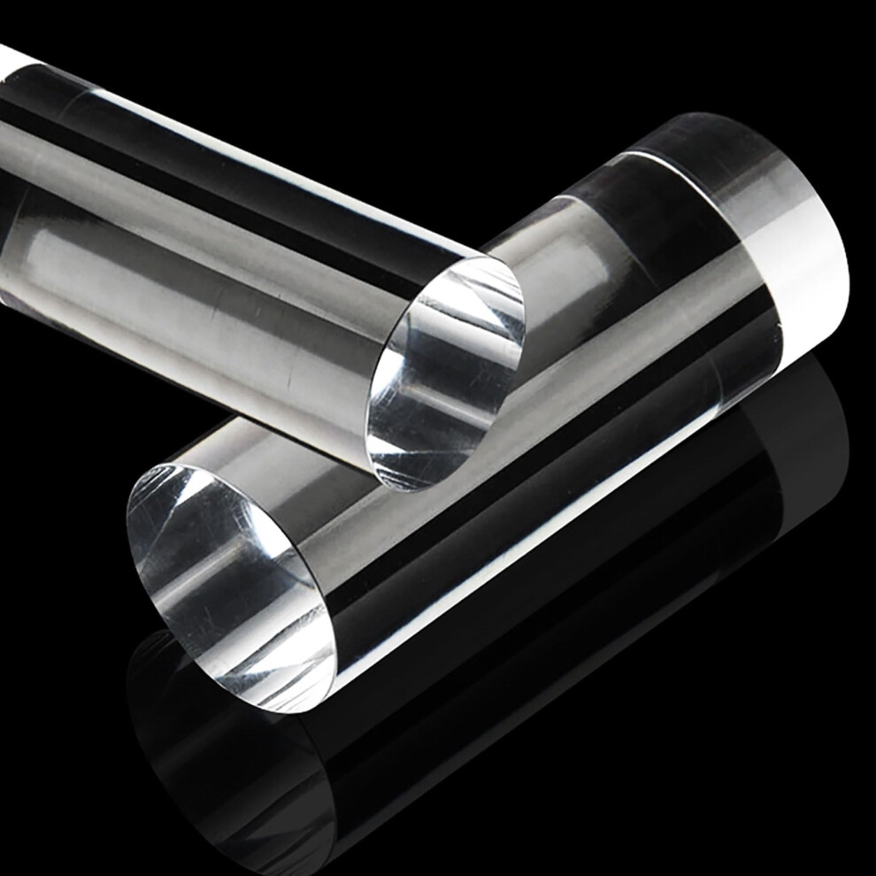 Acrylic Round Rod Clear 80Mm Dia 180-300Mm Length For Diy Crafts Display Base 250Mm 9354506912543