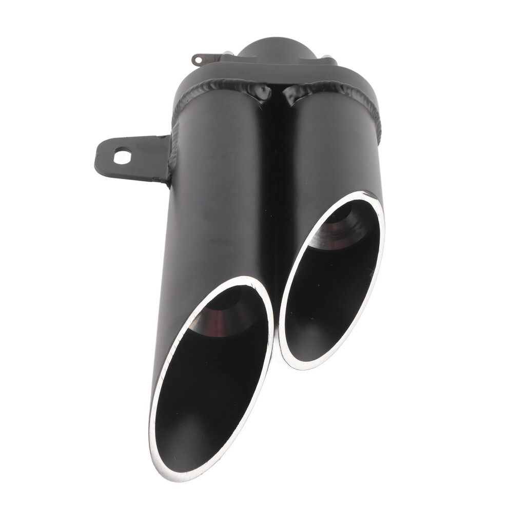 Universal Double Exhaust Muffler For R6 Mt-03 Mt-07 51Mm Black 8411351673324
