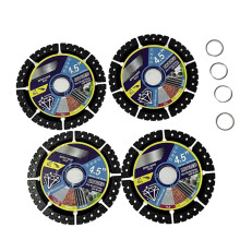 (115cm, 4pcs) Precision Cutting Blade Concrete Steel PVC Diamond Multi-Purpose Saw