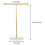T Shape Design Jewelry Display Rack Holder Organizer 2