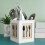 Flatware Caddy Wooden Kitchen Utensil Organizer Divided Cutlery Holder Tray Flatware Silverware Storage Box 9