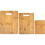 3 Piece Bamboo Cutting Board Set, 3 Different Sizes 8