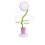 Dimmable Led Desk Lamp for Children, Usb Folding Lamp Pink 9