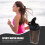 garrafa de para academia com flip-up 10
