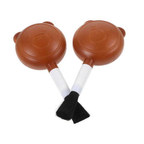 Air Blower Cleaning Tool 2-Pack Ergonomic Squeeze Ball Pump Brush For Camera Lens, Electronics, PC Sensor Maintenance