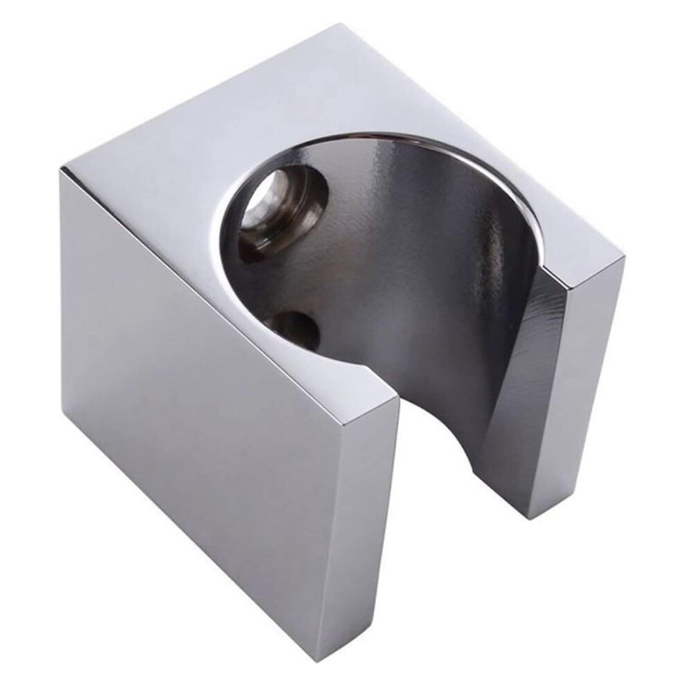 Shower Head Holder Solid Copper Silver 23X23x32mm Handheld Bidet Spray Shower Mount Bracket 9354506913229