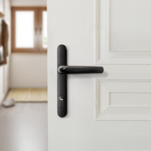 1 Pair Aluminum Alloy Door Handles without Lock Cylinder