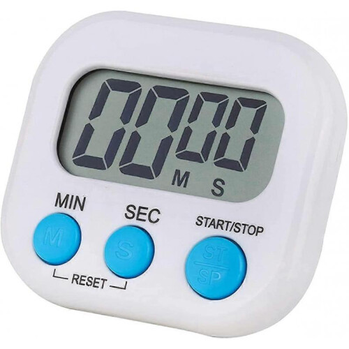 Magnetic Kitchen Timer Clock  Digital Visual Timer  Count-Down & Stopwatch -  Multipurpose Timer