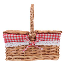 1St Woven Storage Organizer Mand Met Handvat Voor Thuis