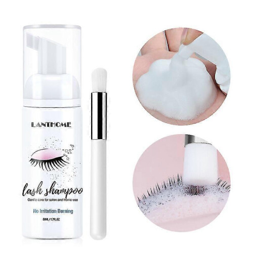 Eyelash Shampoo Eyelash Shampoo Extension Eyelash Cleansing Cleansing Foam 2