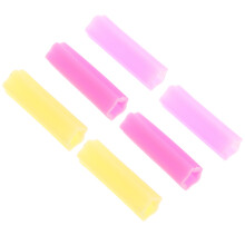 3 capas silicone para tesoura cutícula, alicate