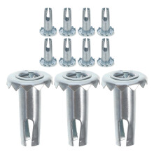 12 Caster Sockets IJzeren Wielfitting Voor Meubel Vervanging