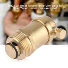 Brass DN25 G1 Automatisches Entlüftungsventil für Solarheizung Wasserboiler Druckentlastung