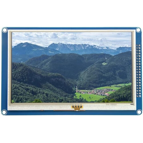 High-Resolution 5-Inch Color TFT LCD Touch Screen (800x480) with SSD1963 Controller and SD Card Interface Model SSD1963 2